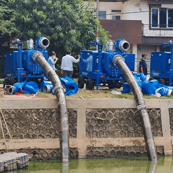 FLOOD CONTROL PUMP CAPACITY 300 LPS